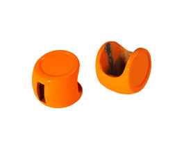 Metadur Basic Streamer Heads, Small, Fluo Orange